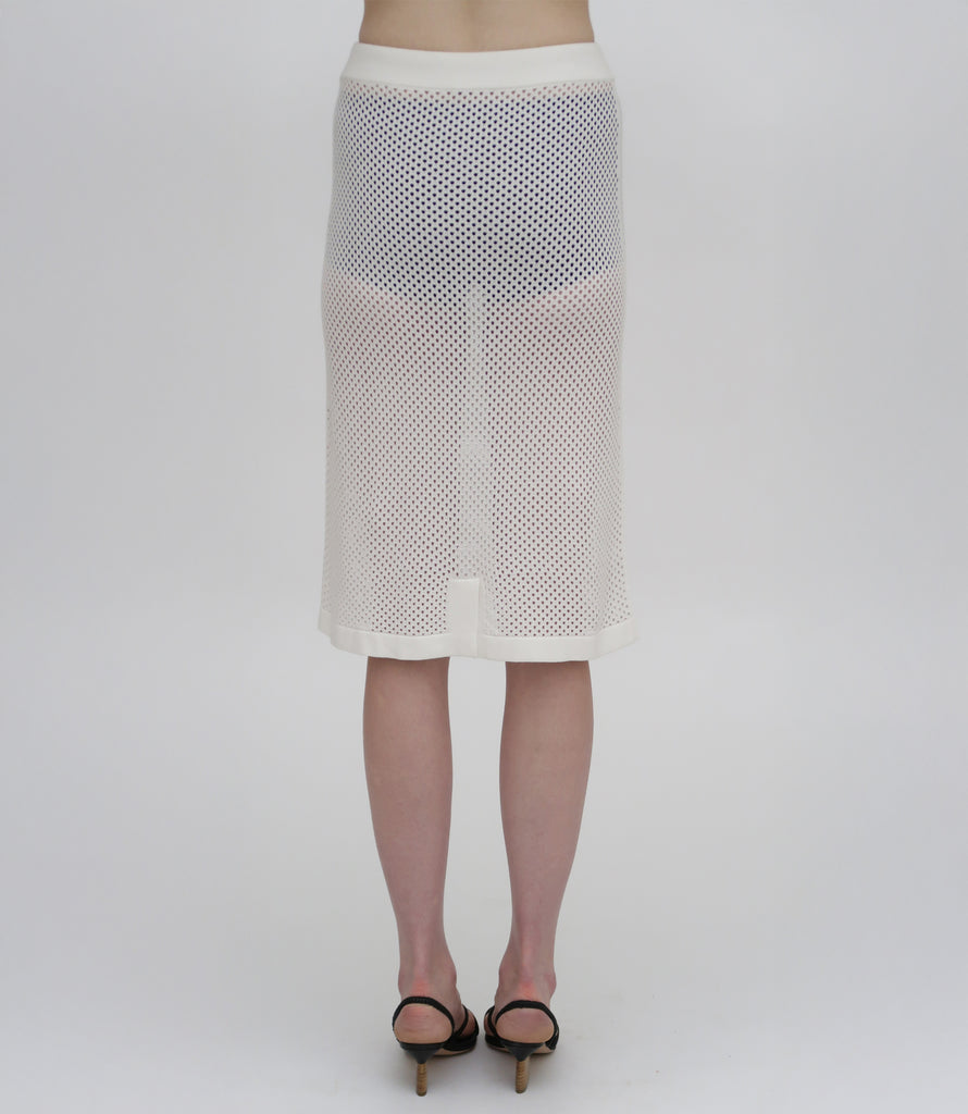 MESH MIDI SKIRT