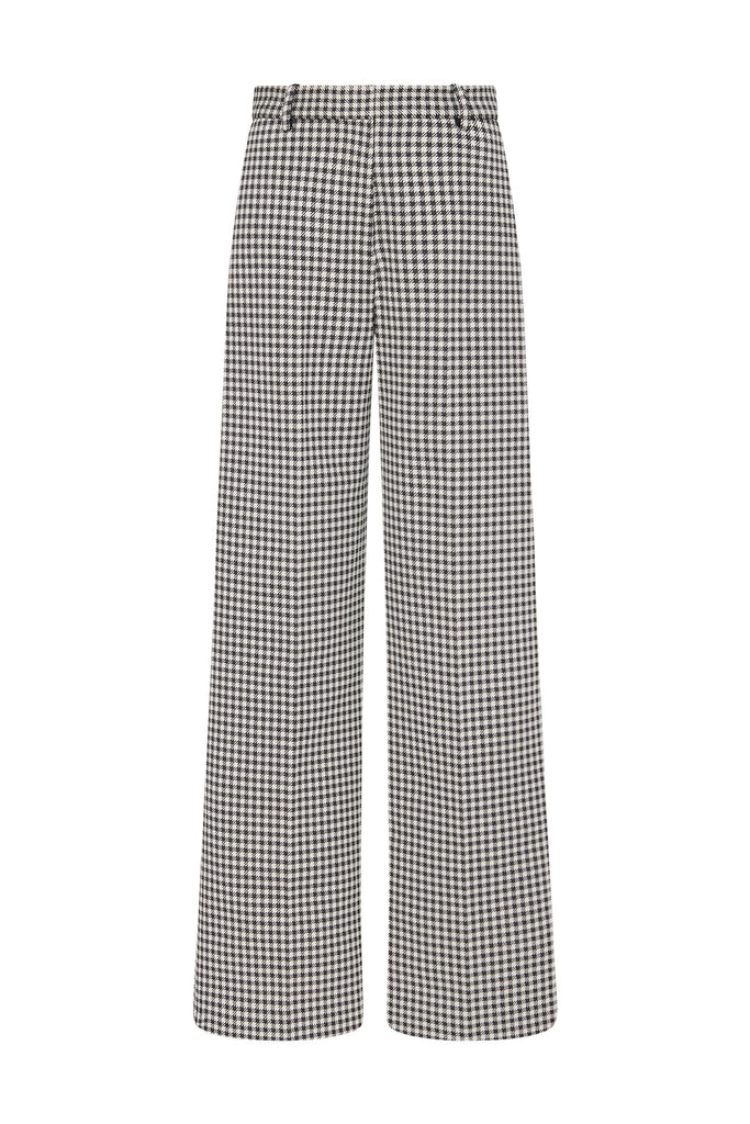 STRAIGHT TROUSER - GINGHAM