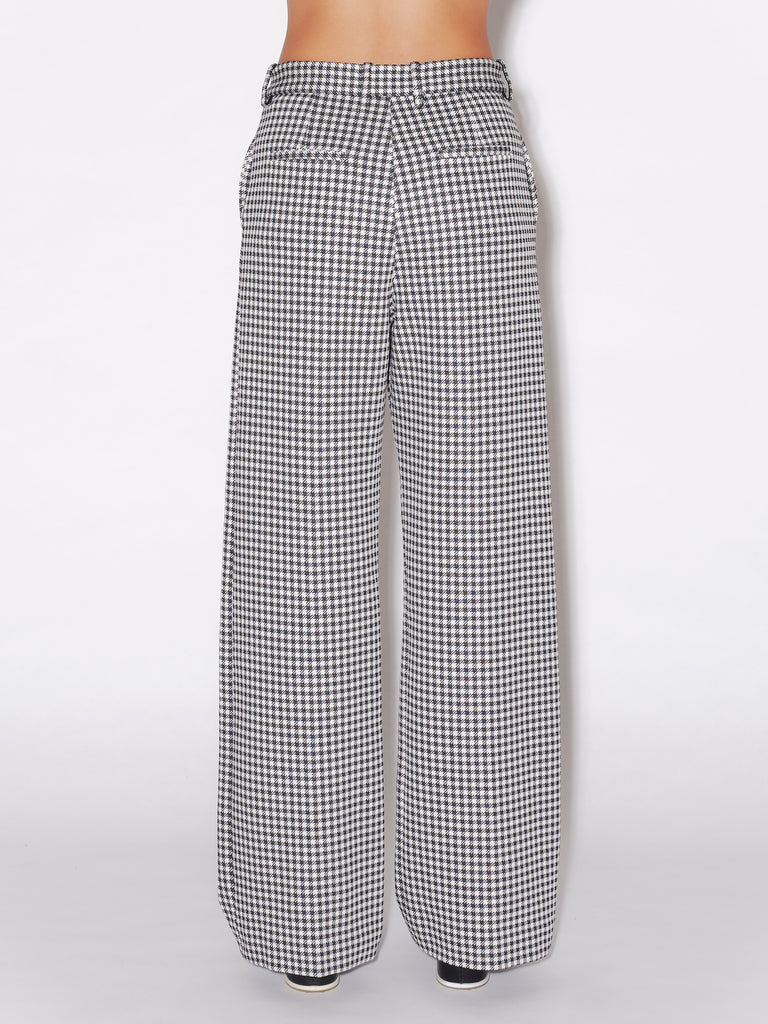 STRAIGHT TROUSER - GINGHAM