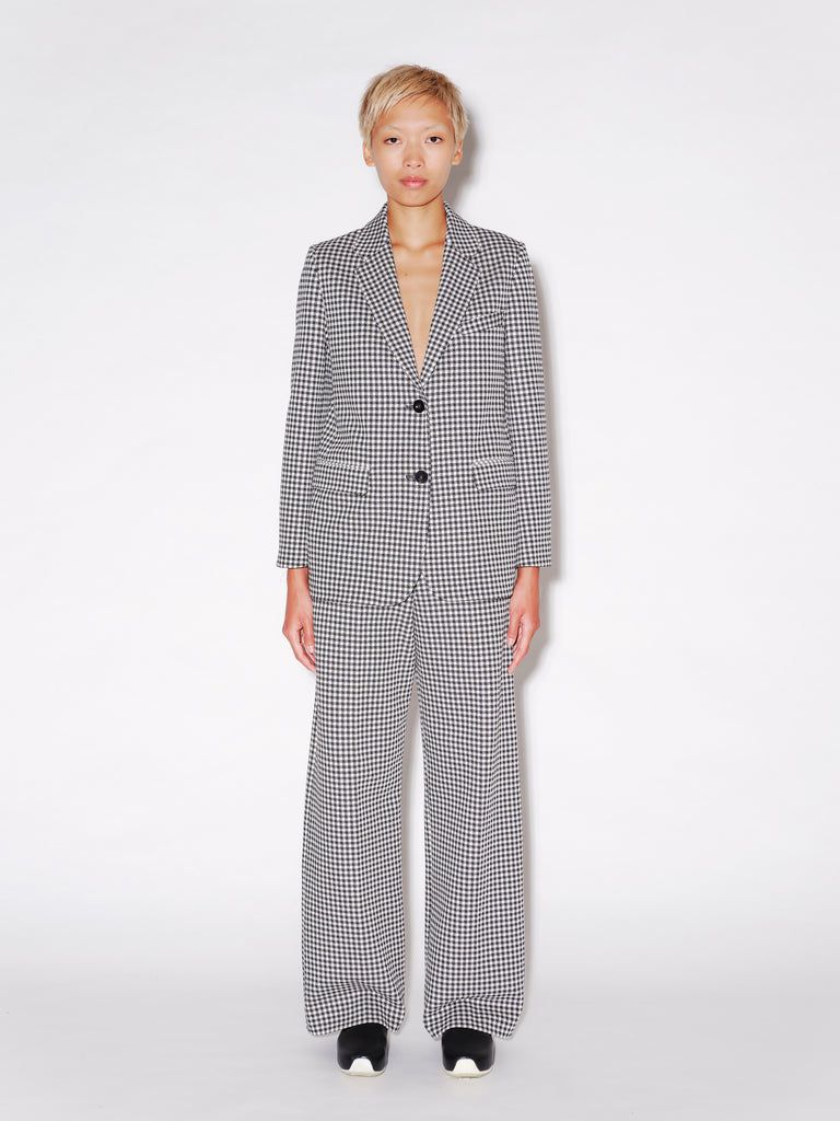 TAILORED BLAZER - GINGHAM