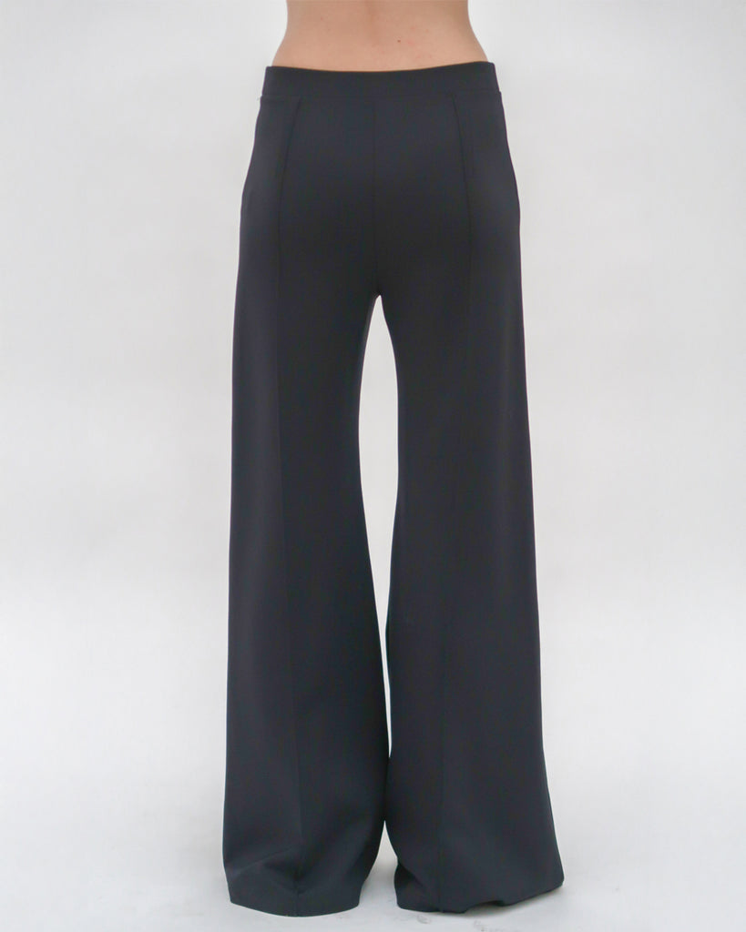 PINTUCK WIDE FLARE PANT