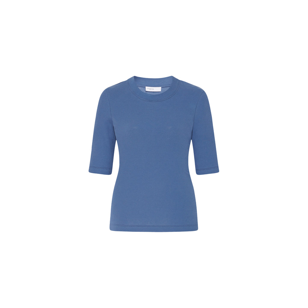 CROPPED SLEEVE T-SHIRT