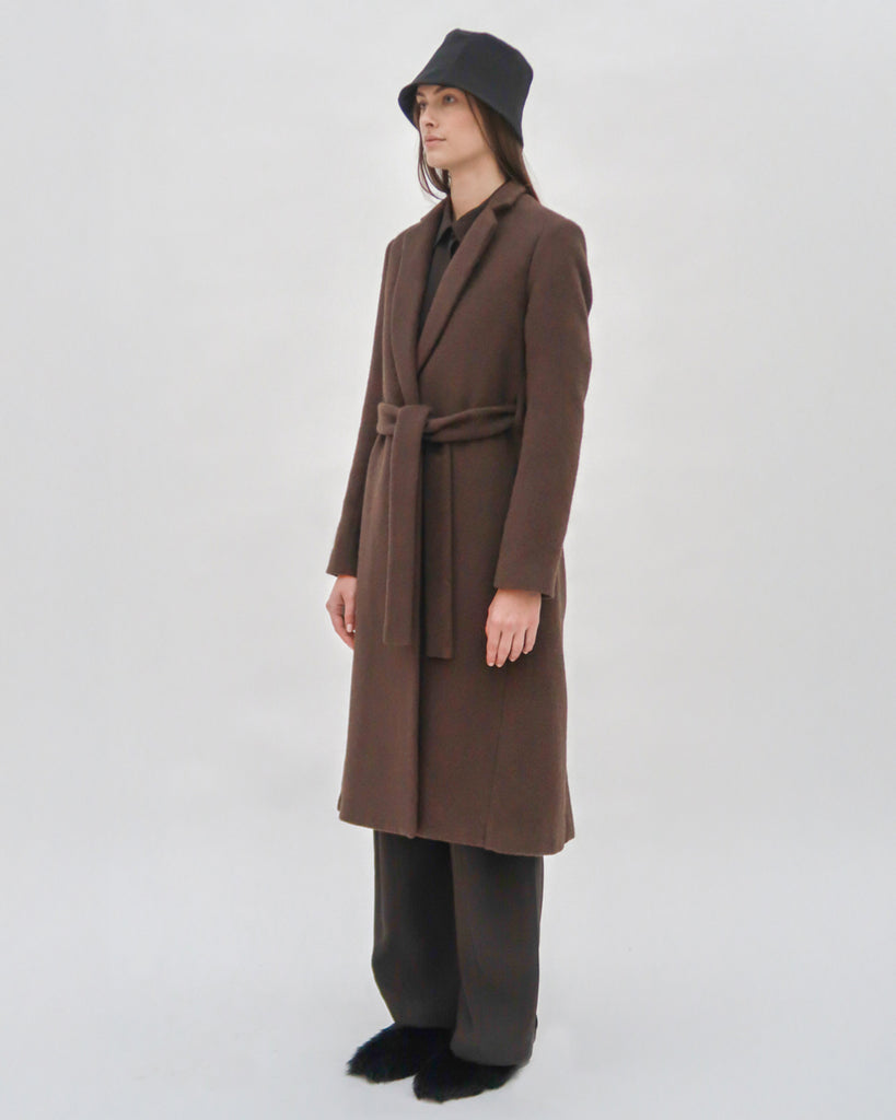 TAILORED ROBE COAT