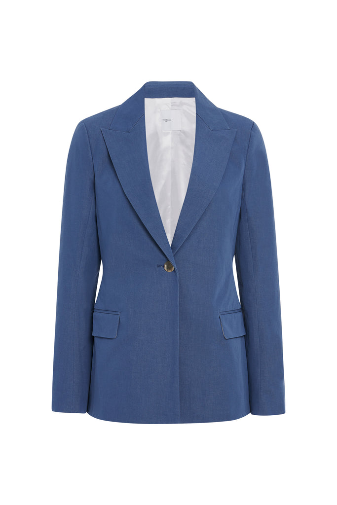PEAK LAPEL JACKET - STRETCH TWILL