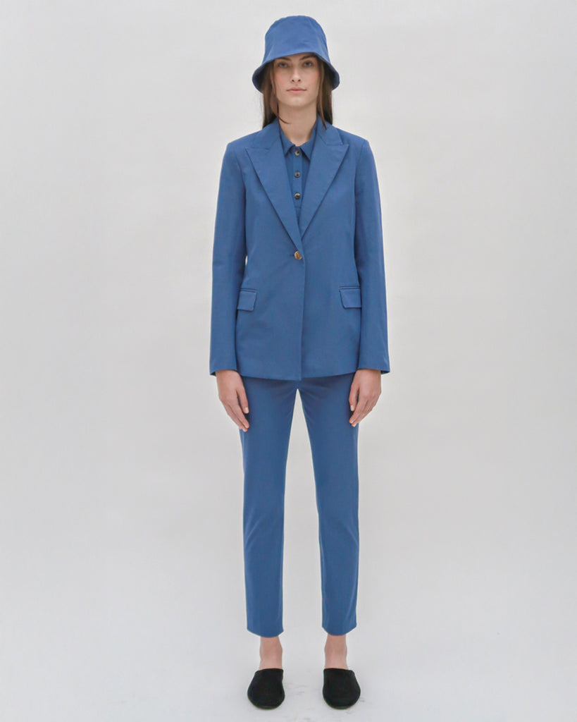 PEAK LAPEL JACKET - STRETCH TWILL