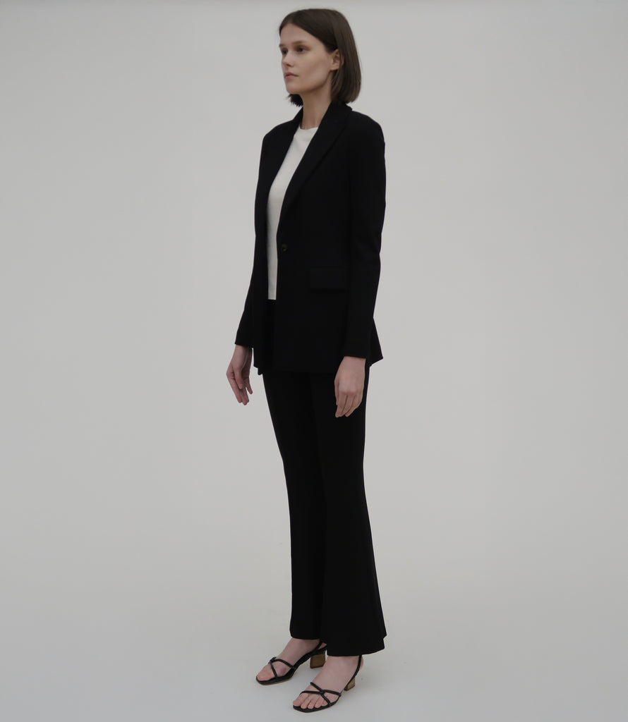 Cropped Sleeve Jacket