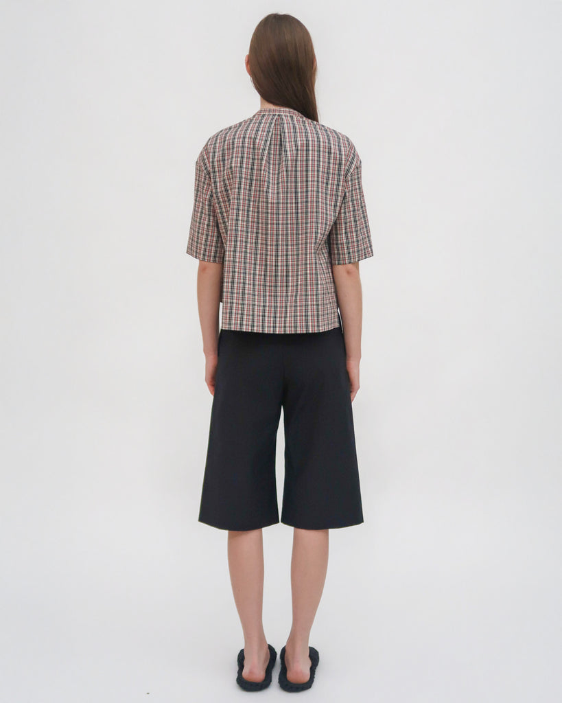 CROPPED OVERSIZED SHIRT