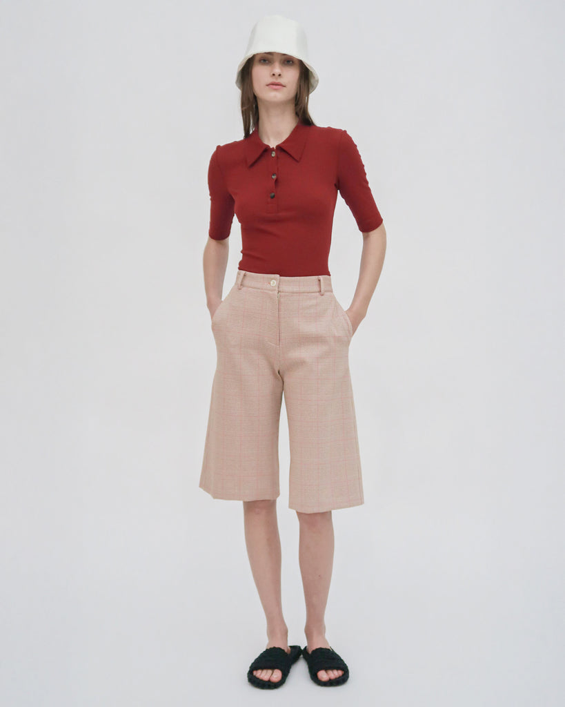 BERMUDA SHORT - PLAID