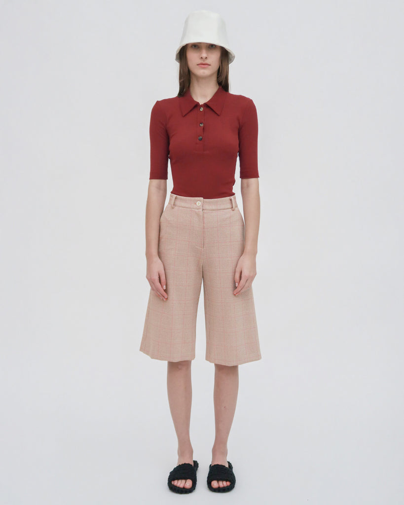 BERMUDA SHORT - PLAID