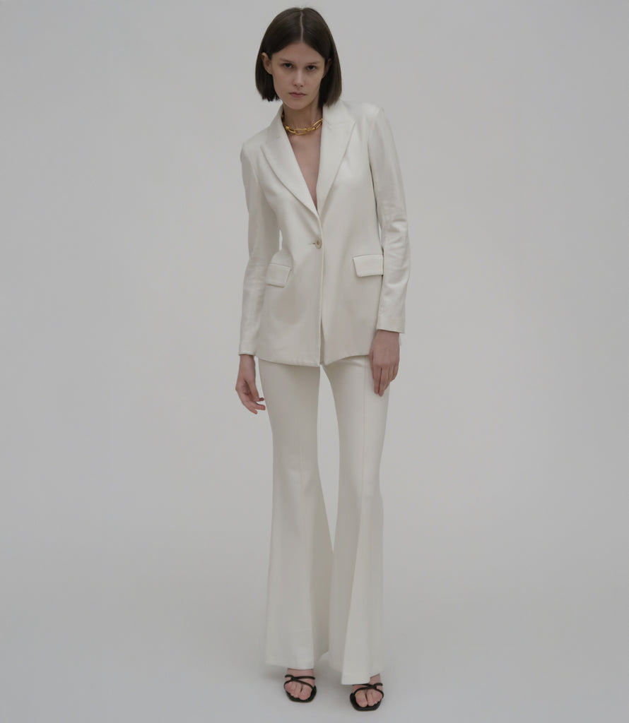 Cropped Sleeve Jacket
