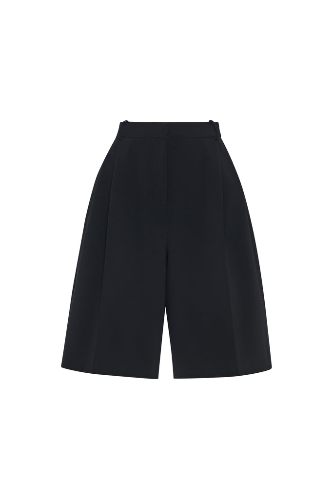 WIDE PLEAT FRONT SHORTS - TECH CADY