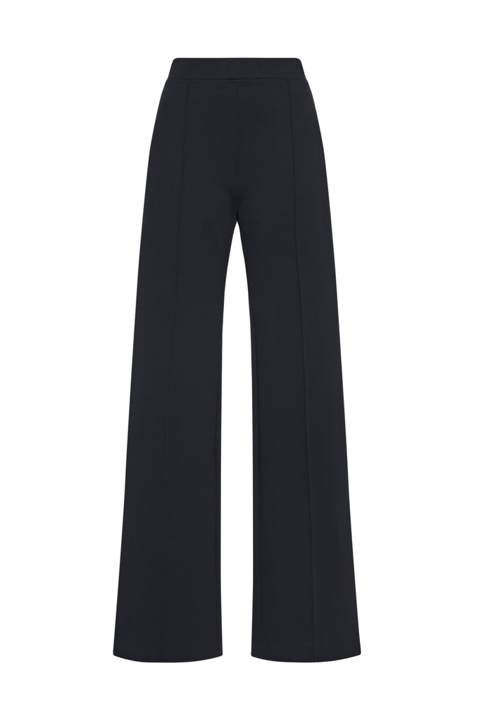 PINTUCK FITTED STRAIGHT PULL-ON PANT - SCUBA