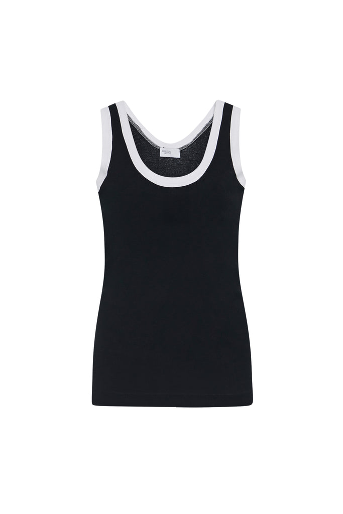 CONTRAST RIB TANK