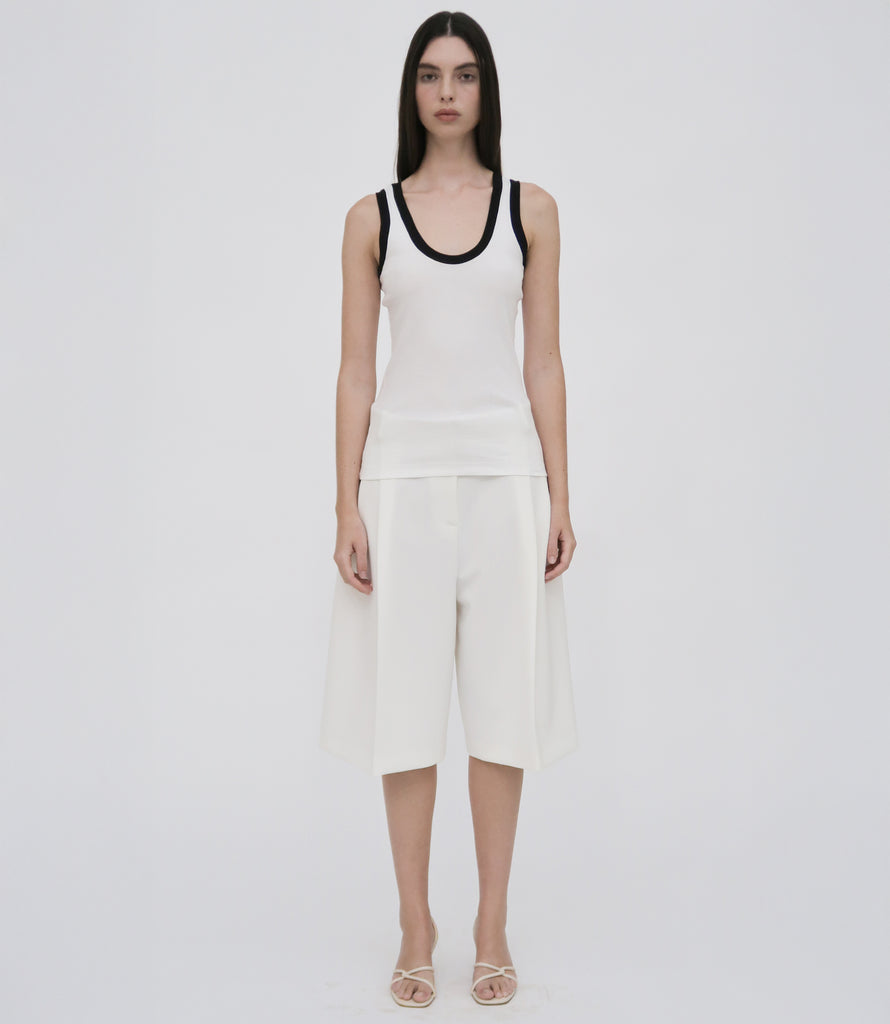 CONTRAST RIB TANK