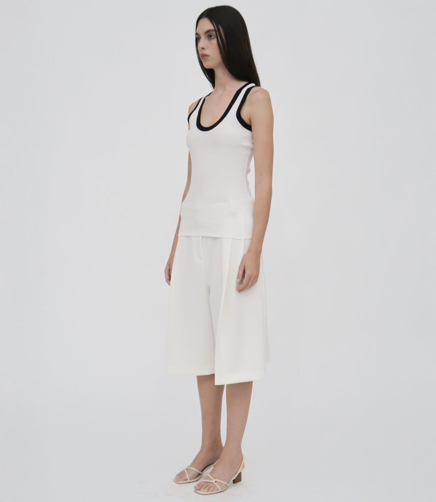 CONTRAST RIB TANK