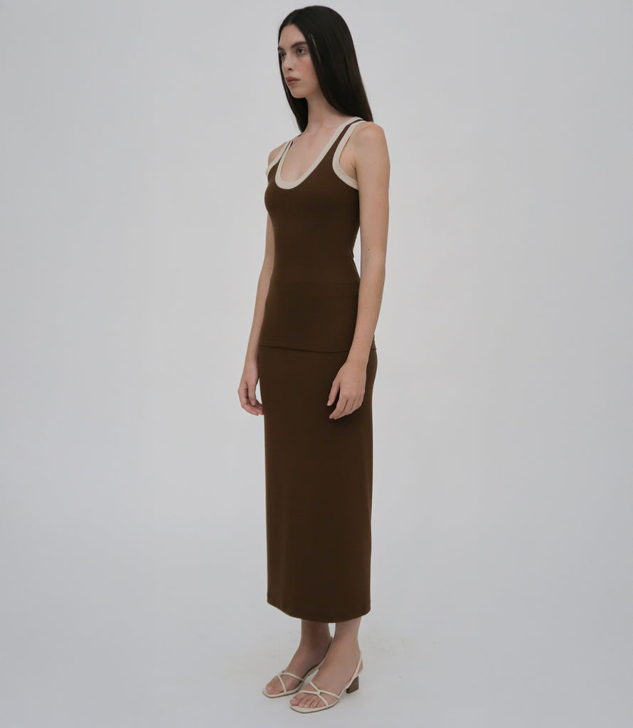 TUBE SKIRT - RIB JERSEY