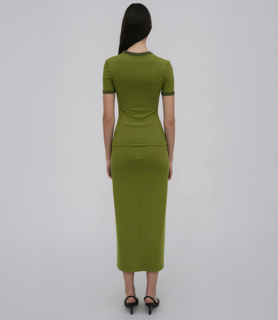 TUBE SKIRT - RIB JERSEY