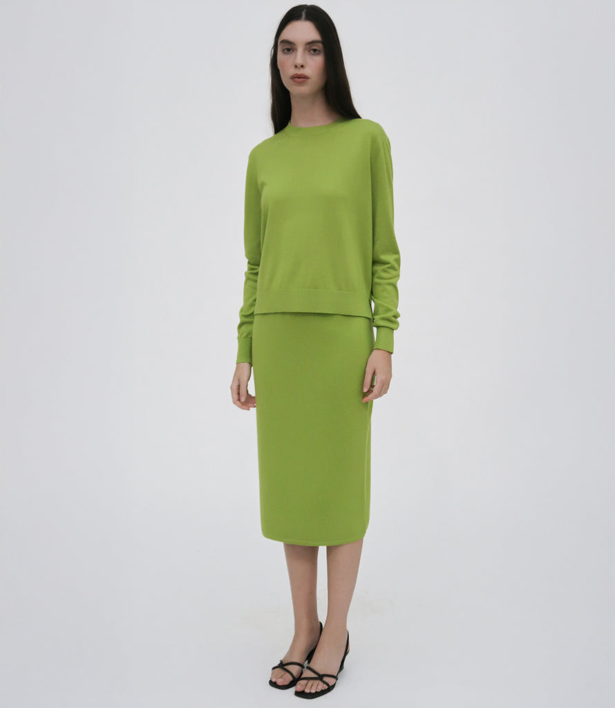 RELAXED CREWNECK SWEATER