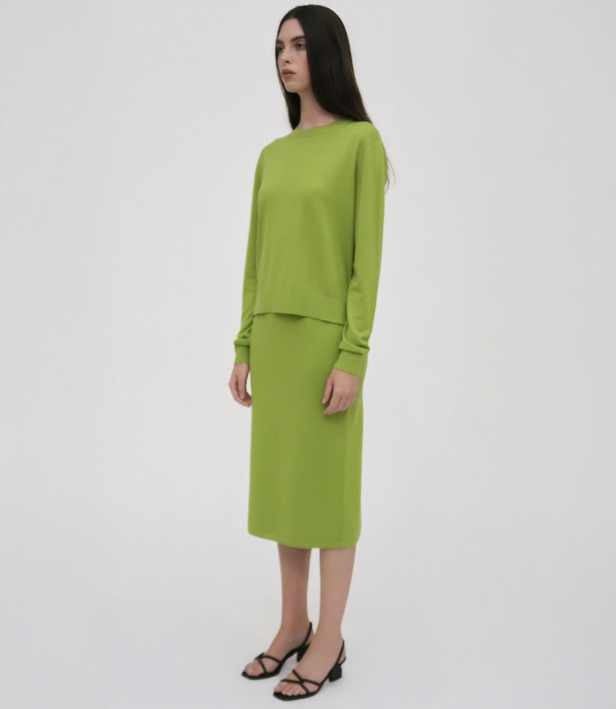 RELAXED CREWNECK SWEATER