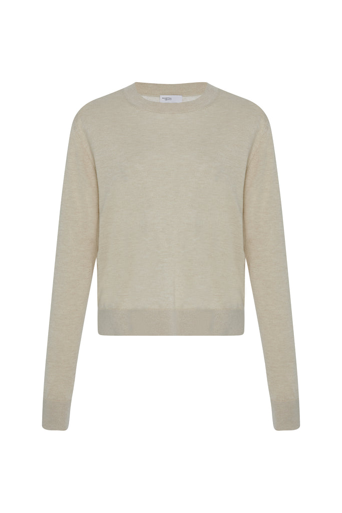 RELAXED CREWNECK SWEATER