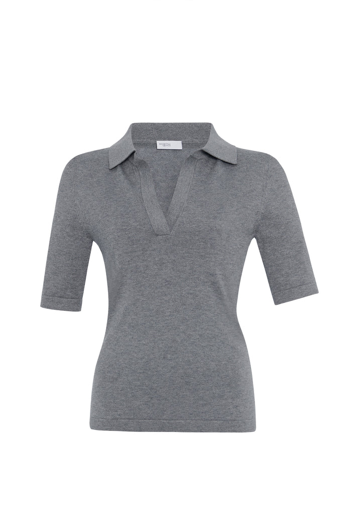 OPEN NECK POLO