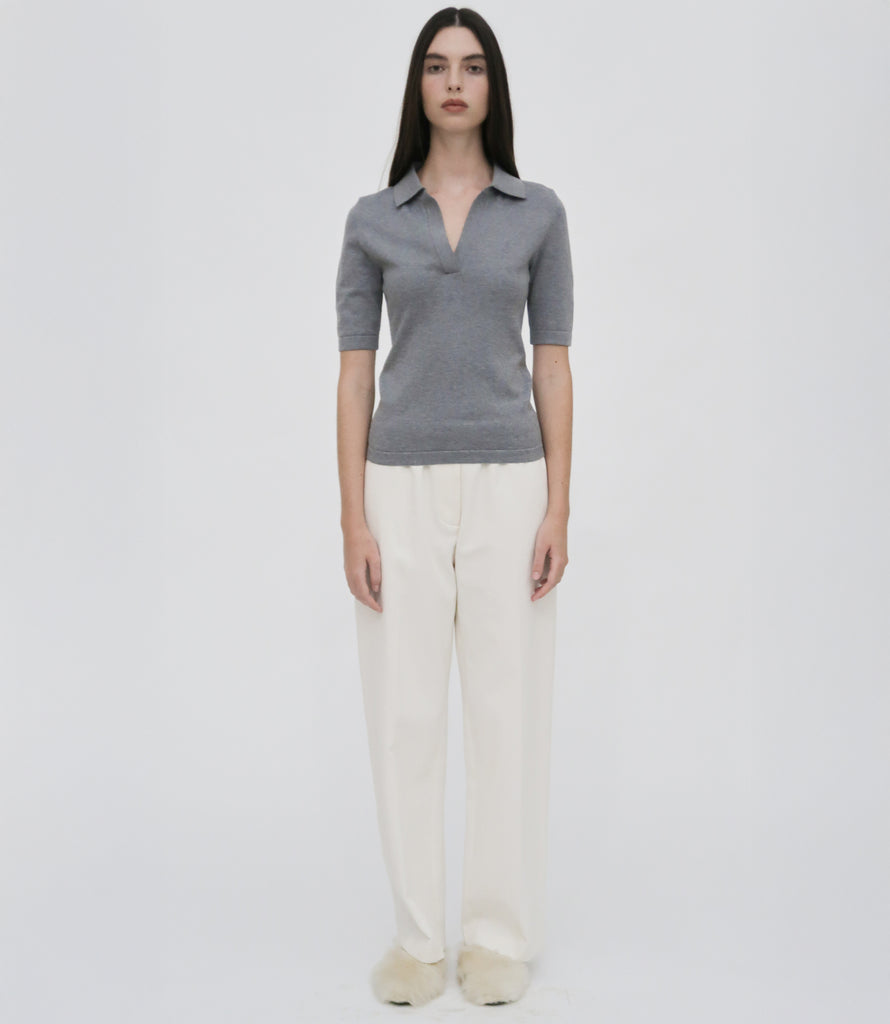 OPEN NECK POLO