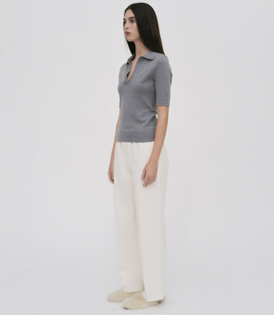 OPEN NECK POLO