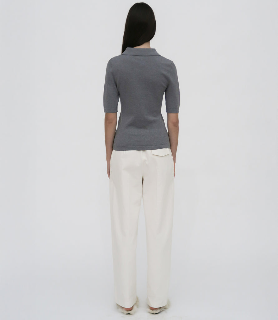OPEN NECK POLO