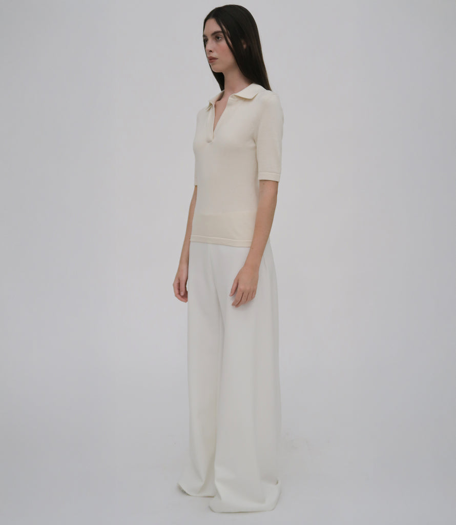 OPEN NECK POLO