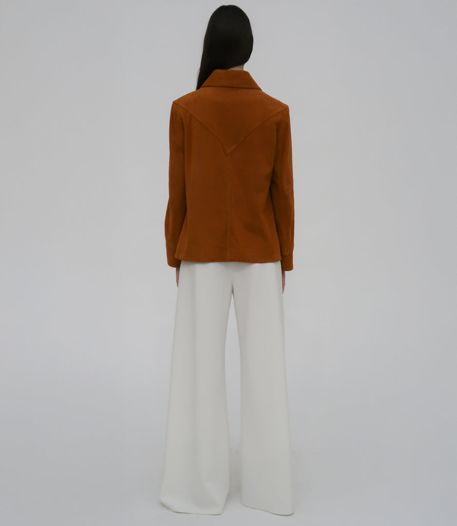 SHIRT JACKET - SUEDE