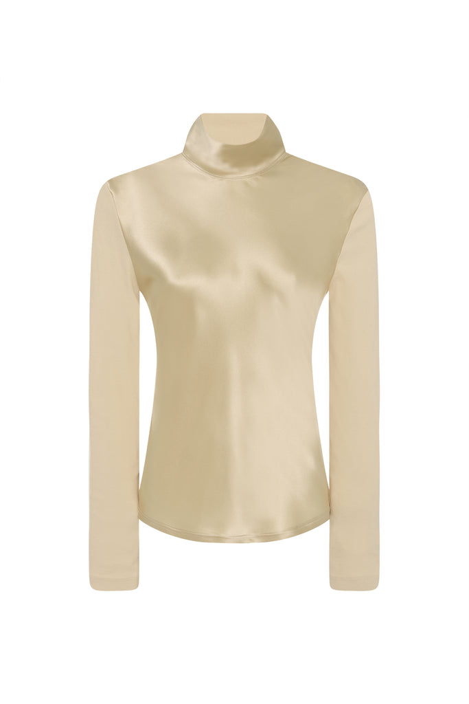 BIAS TURTLENECK COMBO T-SHIRT