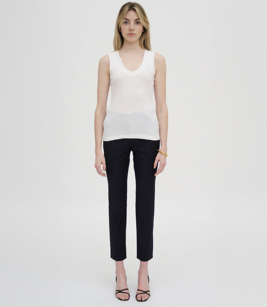 CROPPED SKINNY CASUAL PANT