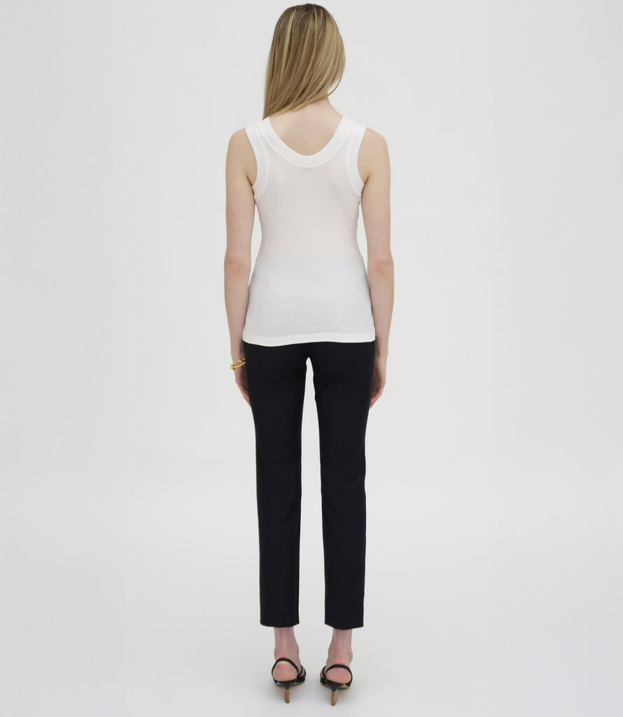 CROPPED SKINNY CASUAL PANT