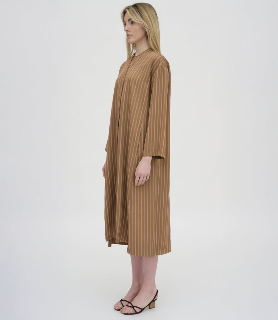 LONG SLEEVE CAFTAN SHIRTDRESS
