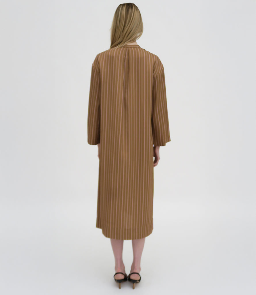 LONG SLEEVE CAFTAN SHIRTDRESS