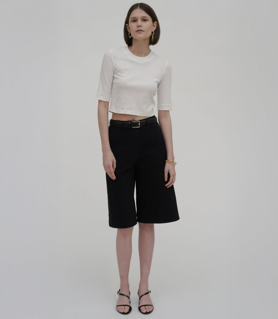 Short Sleeve Crop Top