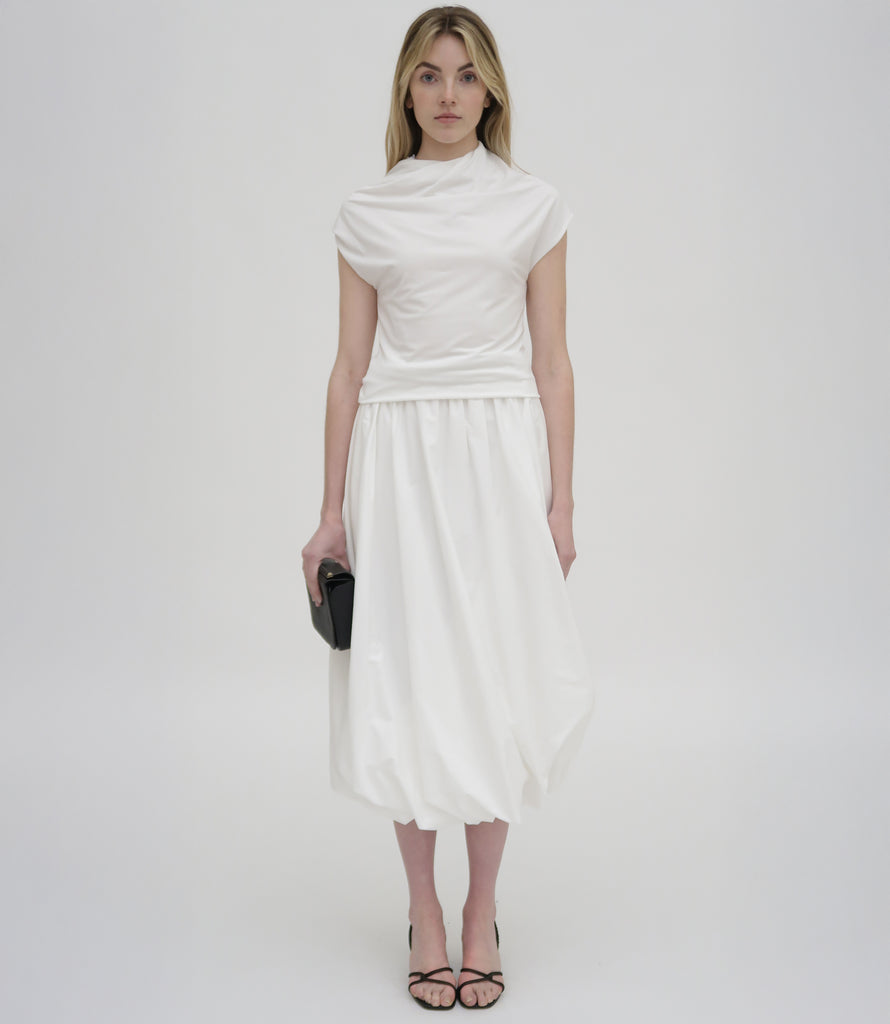TWIST HEM SKIRT