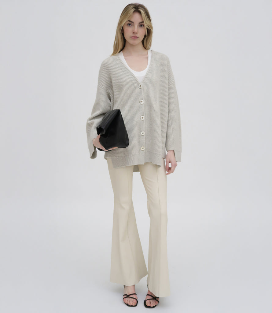 PULL ON PINTUCK FLARE PANT - PLONGE