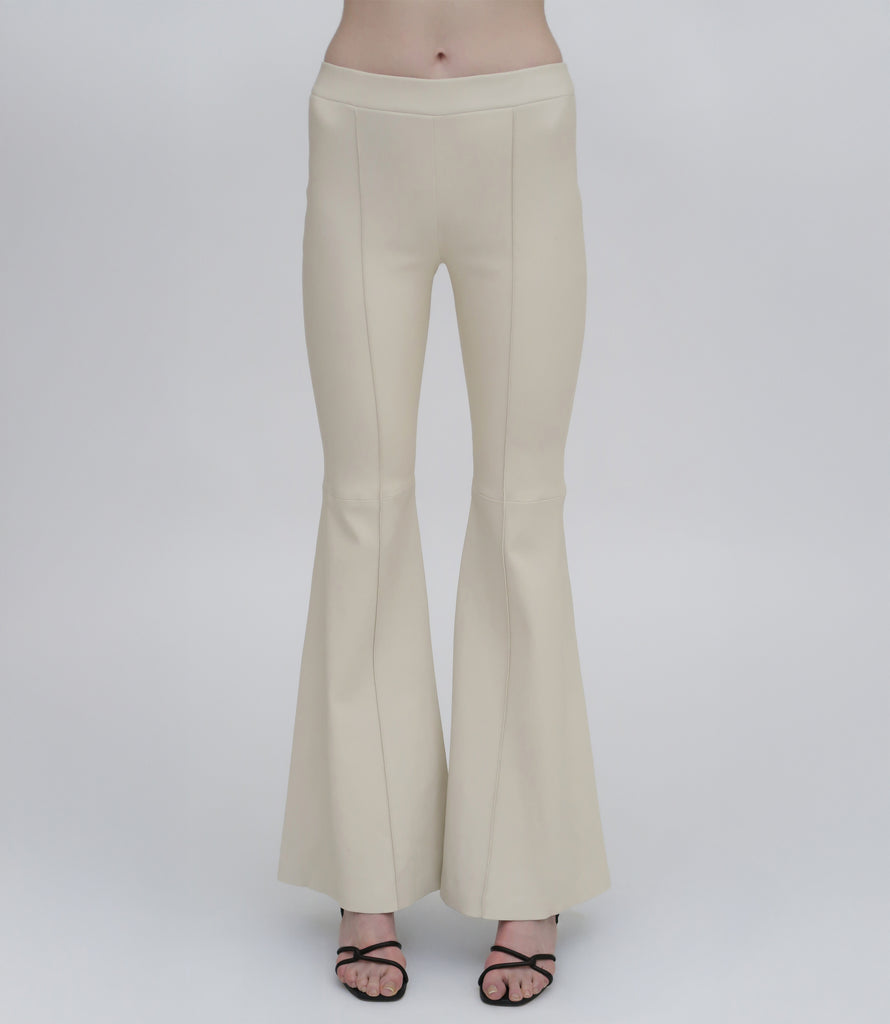 PULL ON PINTUCK FLARE PANT - PLONGE