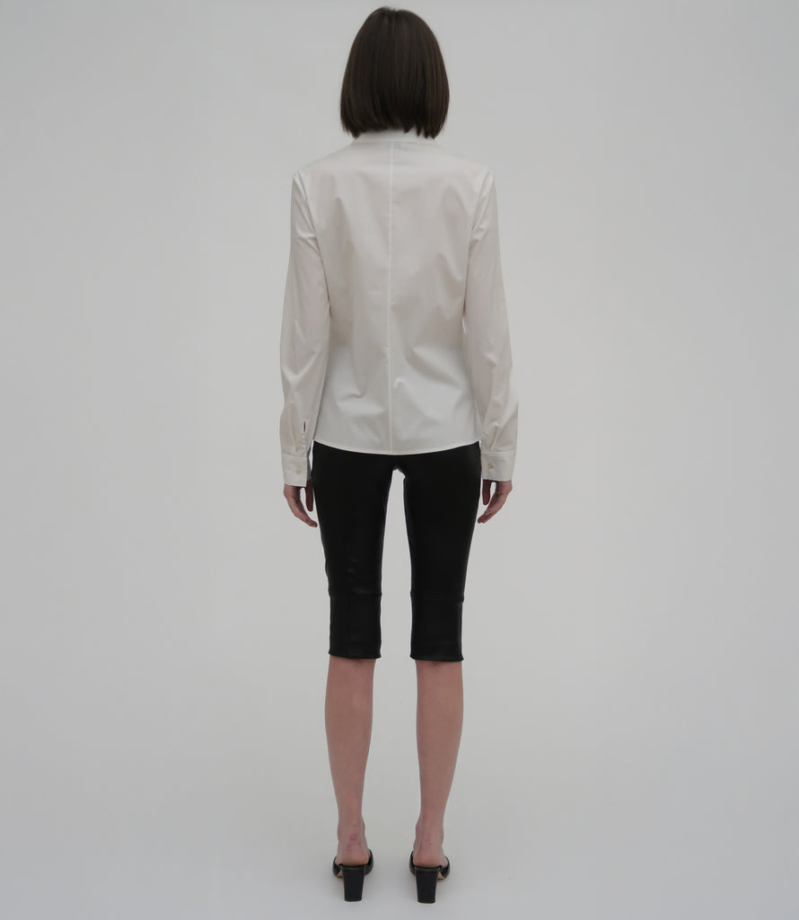 SLIM ZIP-UP SHIRT