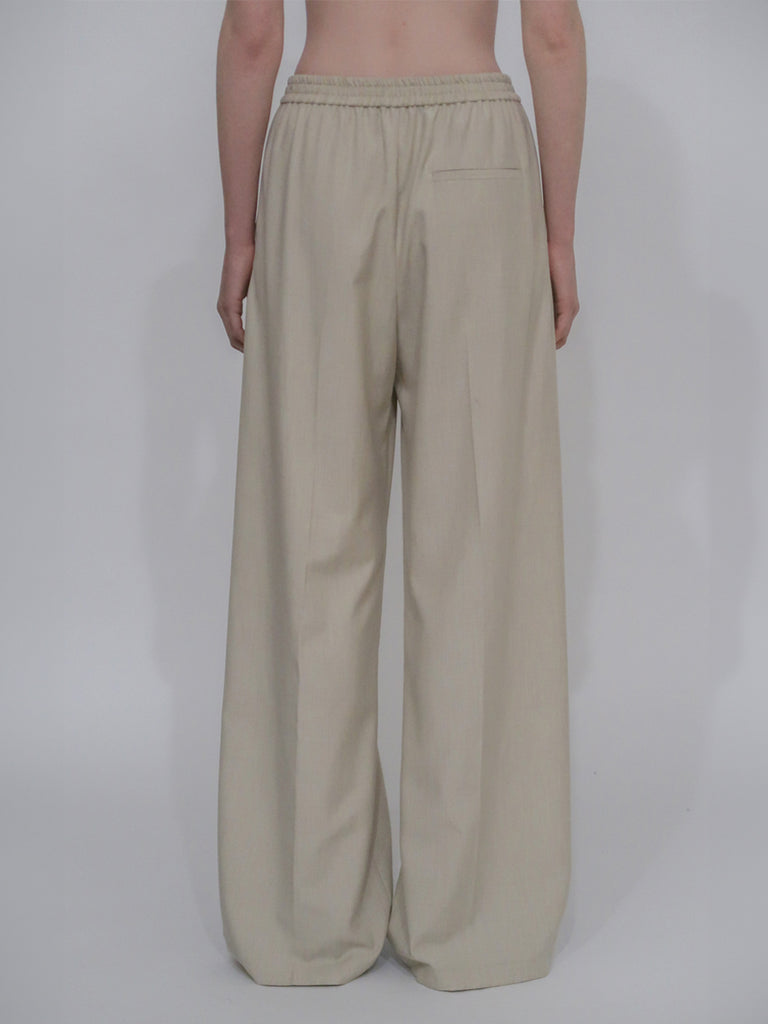 RELAXED PULL ON PANT- CANVAS SUITING