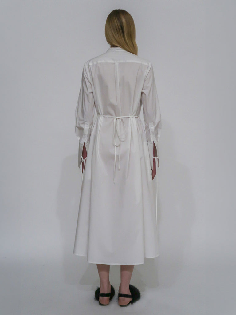 BIB TIE SHIRT DRESS