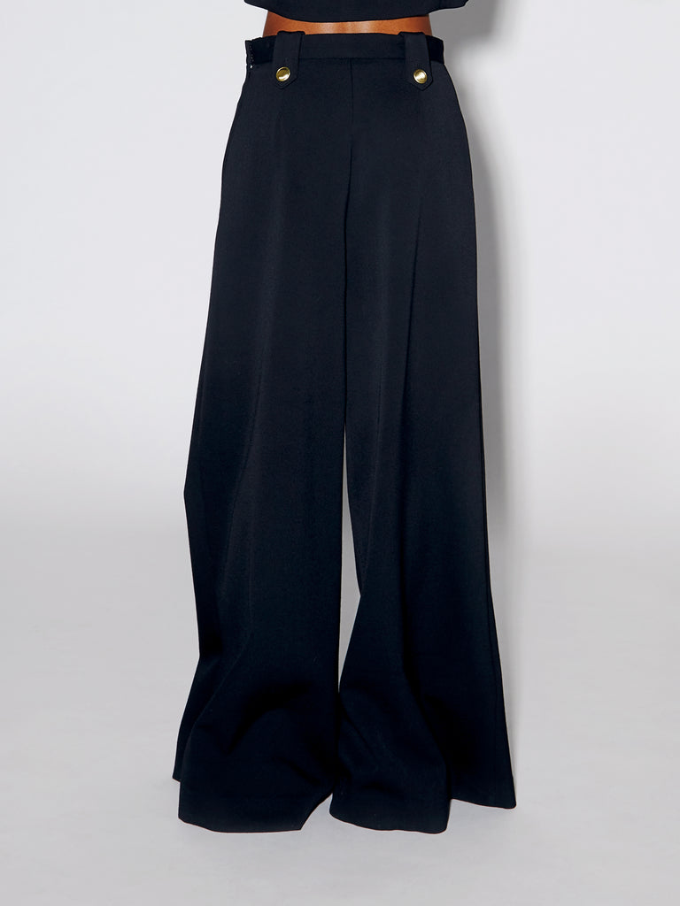 Button Front Pant