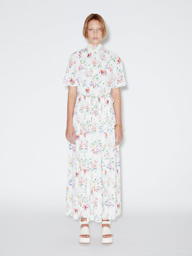 Scarf Neck Dress