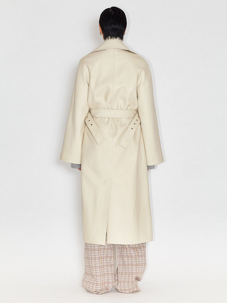 Buckle Belt Trench Coat