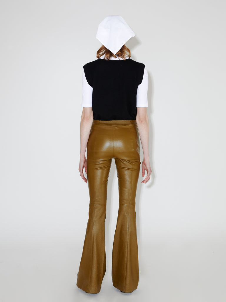 Pull On Pintuck Flare